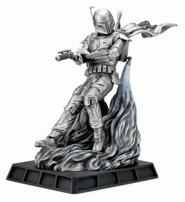 Pewter statue of Boba Fett